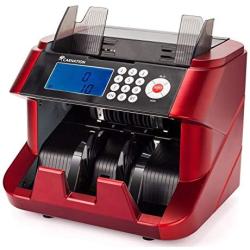 CARNATION Money Bills Counting Machine – Fast, User Friendly Bank Grade Cash Counter – 4 Counterfeit Detection Functions (UV, MG, IR, DD) - Not a Denomination Counter