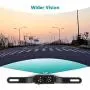 Vehicle License Plate Backup Camera - Car Rear View Camera,GOODBONG Automotive Backing Camera 120° View Angle Waterproof 9 LED Night Vision Reversing Camera for Trucks/SUV/RV/Pickup/Vans Vehicle License Plate Backup Camera - Car Rear View Camera,GOODBONG Automotive Backing Camera 120° View Angle Waterproof 9 LED Night Vision Reversing Camera for Trucks/SUV/RV/Pickup/Vans