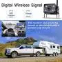 AMTIFO A7 HD 1080P Digital Wireless Backup Camera with 7 Inch DVR Monitor 2021 Newest Version High-Speed Rear View Observation System Stable Signals for RVs,Trucks,Trailers,5th Wheels IR Night Vision