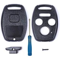 The Best Replacement for New 4 Buttons Keyless Entry Remote Honda Key Fob Shell Case Fit for 2008-2012 Honda Accord 2006-2013 Honda Civic EX 2009-2015 Honda Pilot