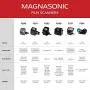 Magnasonic All-In-One Film & Slide Scanner, High Resolution 22MP, Converts 35mm/110/126/ Super 8/8mm Film & 135/110/126 Slides into Digital JPEG, 2.4'' LCD Screen, Built-in Memory, Fast Scanning (FS52)