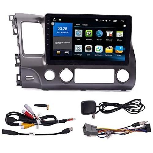 Android 10 Autoradio Car Navigation Stereo Multimedia Player GPS Radio 2.5D IPS Touch Screen for Honda Civic 2004-2011