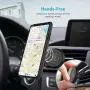 WixGear Universal Air Vent Magnetic Phone Car Mount Holder with Fast Swift-Snap Technology for Smartphones and Mini Tablets, Black 1 Pack