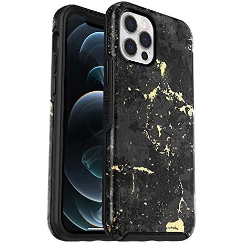 OtterBox Symmetry Series Case for iPhone 12 & iPhone 12 Pro - Enigma (Black/Enigma Graphic)