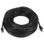 Monoprice 109788 Flexboot Cat6 Ethernet Patch Cable - Network Internet Cord - RJ45, Stranded, 550Mhz, UTP, Pure Bare Copper Wire, 24AWG, 75ft, Black