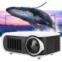 Mini Handheld Projector,Mini Portable Projector Household Projector … (Black and White)