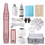 Charme Princesse Permanent Makeup Wireless Tattoo Machine Kit With 15pcs Needles Microblading Supply for Eyebrow Lip Eyeliner EK403-4-US