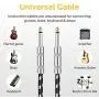 Donner Guitar Cable 20 ft Premium Electric Instrument Bass Cable AMP Cord 1/4 Straight Black White