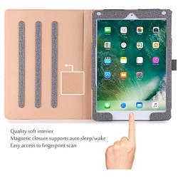 ProCase iPad 9.7 Case (Old Model) 2018 iPad 6th Generation / 2017 iPad 5th Generation Case - Stand Folio Cover Case for Apple iPad 9.7 inch, Also Fit iPad Air 2 / iPad Air –Grey