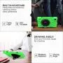 ZenRich Galaxy Tab A 8.4 Case (2020), SM-T307/SM-T307U Case with Kickstand Hand Strap and Shoulder Strap zenrich Heavy Duty Shockproof Case for Samsung Galaxy Tab A 8.4 T307 Verizon /Sprint (Green