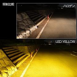 IPF LED bulb fog lamp yellow 2400K H8 / H11 / H16 12v12w 104FLB