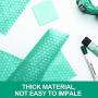 Fuxury Green Anti-Static Bubble Cushioning Wrap Roll Air Bubble Roll 2 Rolls 72 Feet Total,Perforated Every 12'',Included 20 Fragile Sticker Labels for Packaging Moving Shipping Boxes Supplies
