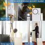 HENDUN Wireless Door Alarm with Remote, Windows Open Alarms,Home Security Sensor, Pool Alarm for Kids Safety, Prevent Robbery (2 Pack)