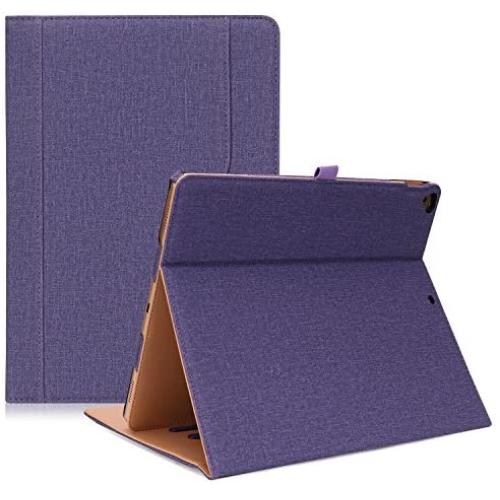 ProCase iPad Pro 12.9 2017/2015 Case (Old Model) - Stand Folio Case Cover for Apple iPad Pro 12.9 Inch (Both 2017 and 2015 Models), with Multiple Viewing Angles, Apple Pencil Holder -Purple