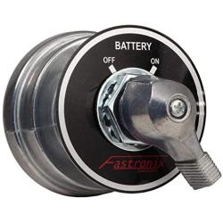 Fastronix 2 Post High Current Master Battery Disconnect Switch with Face Plate