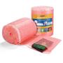 Fuxury Pink Anti-Static Bubble Pouches 7.5x7.5 Inch,2 Rolls 50 Packs Total Anti-Static Bubble Cushioning Wrap Pouch Bag Roll Bubble Bags Pouches