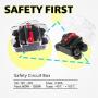 8 Gang Switch Panel, AKD Part Circuit Control Box Universal Switch Box Wiring Harness Touch Panel On Off Button for Truck Marine