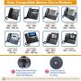 Office Monaural Headset with Microphne RJ9 Plug for Cisco IP Phones 794X 796X 797X 69XX Series and 8811,8841,8851,8861,8941,8945,8961,9951,9971 etc
