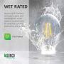 Sunco Lighting 10 Pack G25 LED Bulb, Dimmable, 5.5W=60W, 6000K Daylight Deluxe, Vintage Edison Filament Globe, 500 LM, E26 Base, Indoor/Outdoor Lights - UL