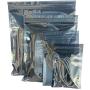 Daarcin Antistatic Bags, 40pcs 4 Sizes Mixed ESD Bags with Labels for Hard Drive HDD ESD Shielding Bags for Varieties of Electronic Device (4MixedSize)