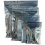 Daarcin Antistatic Bags, 40pcs 4 Sizes Mixed ESD Bags with Labels for Hard Drive HDD ESD Shielding Bags for Varieties of Electronic Device (4MixedSize)