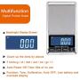 Ataller Digital Pocket Scale, 0.001oz/0.01g 200g Precision Portable Jewelry Scale, Mini Electronic Gram Weight Scales, Tare, Auto Off, Stainless Steel, White Backlit Display (Max:200g/d=0.01g)