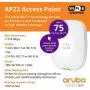 Aruba Instant On AP22 802.11ax 2x2 Wi-Fi 6 Wireless Access Point | US Model | Power Source not Included (R4W01A)
