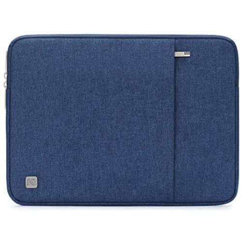 NIDOO 10 Inch Laptop Sleeve Case Water Resistant Protective Cover Portable Carrying Bag for 10.2'' iPad / 9.7'' 10.5'' 11'' iPad Pro / 10.5'' iPad Air / 11'' iPad Pro 2020/10'' Microsoft Surface Go, Blue