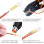 270 PCS Heat Shrink Wire Connector Kit Electrical Insulated Crimp Marine Automotive Terminals Set