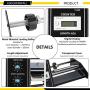 CGOLDENWALL High-Speed Automatic Label Dispenser High Power Label Stripper 12W AL-1150D Label Separating Machine with Intelligent Sensor Auto Counting 0-999999 for Various Label Sizes 110V