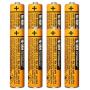 8 Pack HHR-65AAABU NI-MH Rechargeable Battery for Panasonic 1.2V 630mAh AAA Battery for Cordless Phones