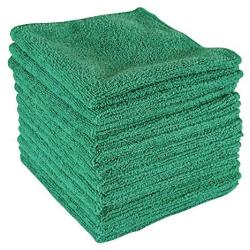 Dry Rite Best Magic Microfiber Cloth - Professional Series Cleaning Towels for Fine Auto Finishes, Interior, Chrome, Kitchen, Bath, TV, Glass- Non Scratching, Streak Free, Use Wet or Dry - 12'' x 12''