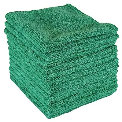 Dry Rite Best Magic Microfiber Cloth - Professional Series Cleaning Towels for Fine Auto Finishes, Interior, Chrome, Kitchen, Bath, TV, Glass- Non Scratching, Streak Free, Use Wet or Dry - 12'' x 12''