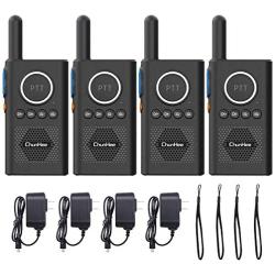 Chunhee Wireless Intercom System for Elderly/Kids, 16 Channel Home Intercom System Room to Room Two-Way Communication, 1.5 Miles Long Range Intercom System for Home/Office/Camping/Hiking/Vacation