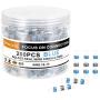 200PCS Blue Solder Seal Wire Connectors-Dmuccio Waterproof Solder Wire Connectors-Heat Shrink Butt Connectors-Wire Terminals for Marine,Watercraft,Electrical,Electronics,Automotive Solder Sleeve