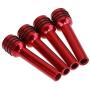 Possbay 4Pcs Interior Door Lock Knob Pull Pins Aluminum for Car SUV Truck Auto