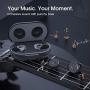 Wireless Earbuds, Mpow M12 Bluetooth Earbuds, Wireless Charging & USB-C Charging Case Bluetooth Headphones Wireless Earphones w/Mic, Bass Sound/IPX8 Waterproof/Touch Control/25 Hrs/Dual Modes, Black