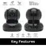 Geeni Sentinel 1080p HD Pan & Tilt Baby Security Smart Camera, Indoor Camera for Home Security, No Hub Required, Smart Camera Compatible with Alexa & Google Assistant, Requires 2.4 GHz Wi-Fi