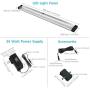 EShine 6 Panels 12 inch LED Dimmable Under Cabinet Lighting Kit, Hand Wave Activated - Touchless Dimming Control, Warm White (3000K)