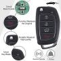 PERSUPER Car Key Fob Fit for Hyundai 2015 2016 2017 Sonata OEM Remote (95430-C1010) Keyless Entry System 433 MHz(TQ8-RKE-4F16)