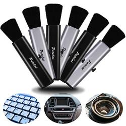 6 Pieces Portable Laptop Cleaning Brush Electronic Cleaning Brush Swipe Computer Brush for Laptops Keyboard Mobile Phones Cameras Digital Products Car Interior Detailing Home and Office Items