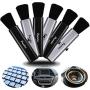 6 Pieces Portable Laptop Cleaning Brush Electronic Cleaning Brush Swipe Computer Brush for Laptops Keyboard Mobile Phones Cameras Digital Products Car Interior Detailing Home and Office Items