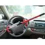 The Club 3000 Twin Hooks Steering Wheel Lock, Yellow