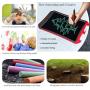 JRD&BS WINL LCD Writing Tablet for Birthday Gift,Kids Toy 8.5 Inch LCD Electronic Writings Pads Drawing Board Gifts for Kids Office Blackboard - Erase Button Lock Included(Red)