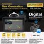 PARKVISION Digital Wireless Backup Camera Kit with Super Stable Signal,4.3HD Monitor,IP68 Waterproof 150°Wide Viewing Angle with Parking Lines,Universal for Car for Truck,Van,Camping Car,SUV,Pickup