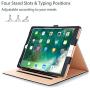 ProCase iPad Pro 12.9 2017/2015 Case (Old Model) - Stand Folio Case Cover for Apple iPad Pro 12.9 Inch (Both 2017 and 2015 Models), with Multiple Viewing Angles, Apple Pencil Holder -Black