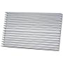 Easycargo 4pcs 60mm Heatsink 100x60x10mm, Aluminum Cooling Heat Sink, Cooler Heatsink for Cooling LED Panel (100mm x 60mm x 10mm) (Silvertone)