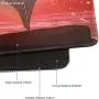 Imegny Extended Gaming Mouse Pad, Portable Keyboard & Mouse Mat with Stitched Edges + Non-Slip Rubber Base (type4 35.415.7Inch, 90x40 sunrisedragon038)