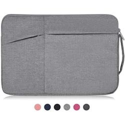 11.6 Inch Laptop Sleeve Waterproof Notebook Case Compatible Acer 11.6 Chromebook/Chromebook R11,ASUS 11.6'' Chromebook C201/C202SA,Samsung Chromebook 3,HP Stream 11/HP Chromebook 11.6 Laptop Bag,Gray-1