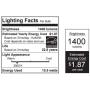 FEIT Electric PAR38DM/1400/930CA led Bulb, PAR38 Indoor Reflector, Product Specific